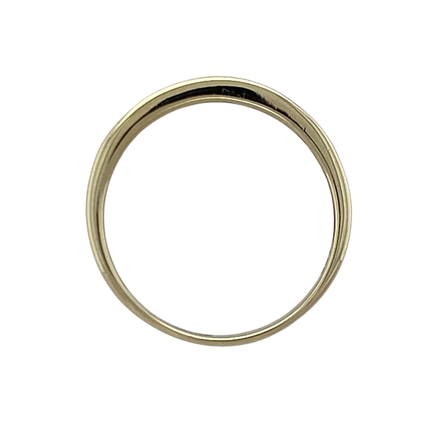 9ct Gold & Diamond Set Band Ring