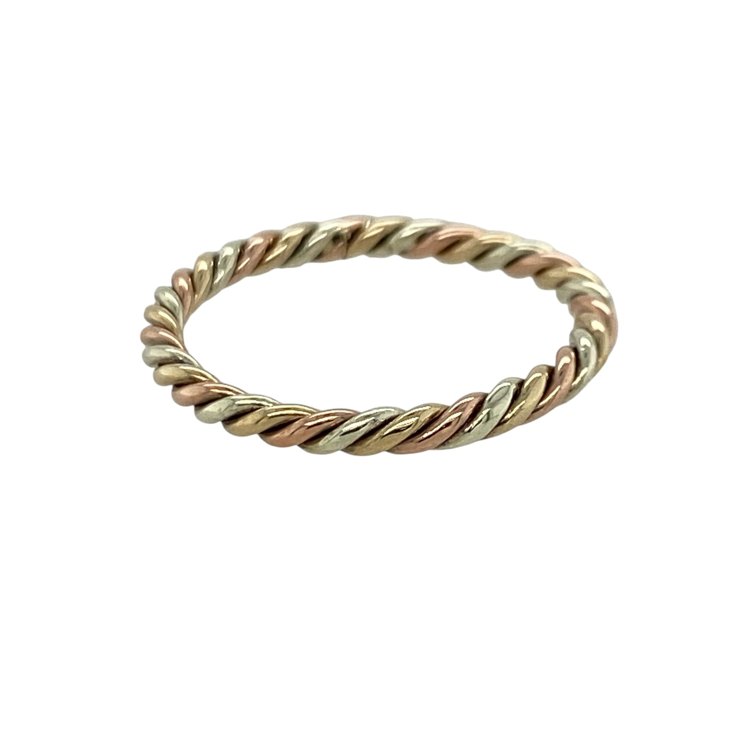 9ct Gold Twisted Band Ring