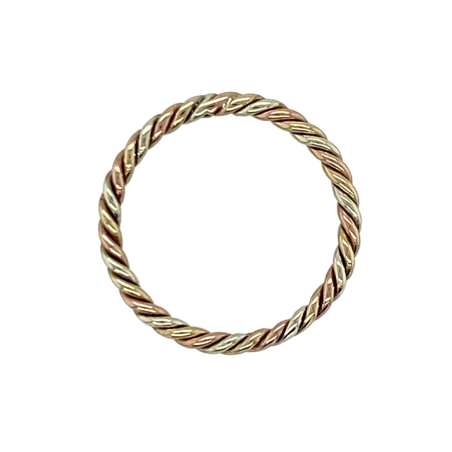 9ct Gold Twisted Band Ring