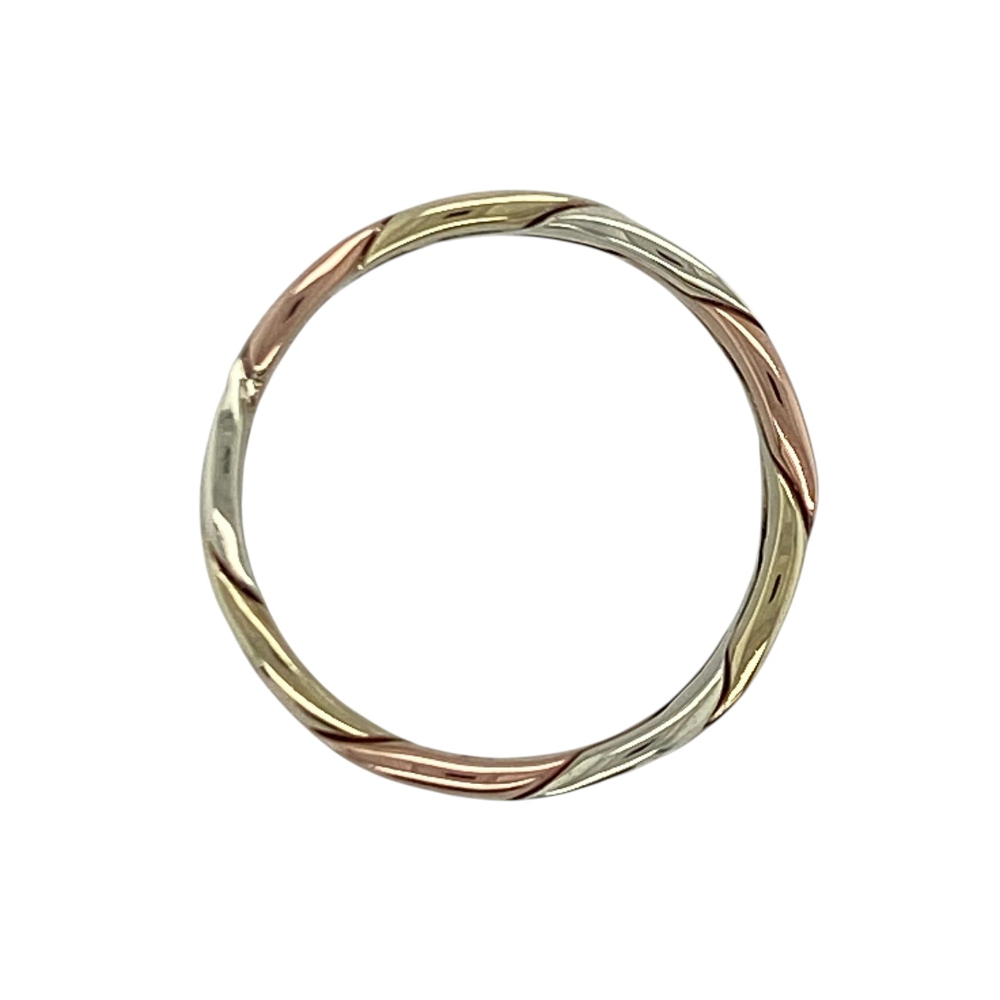 9ct Gold Celtic Open Weave Band Ring