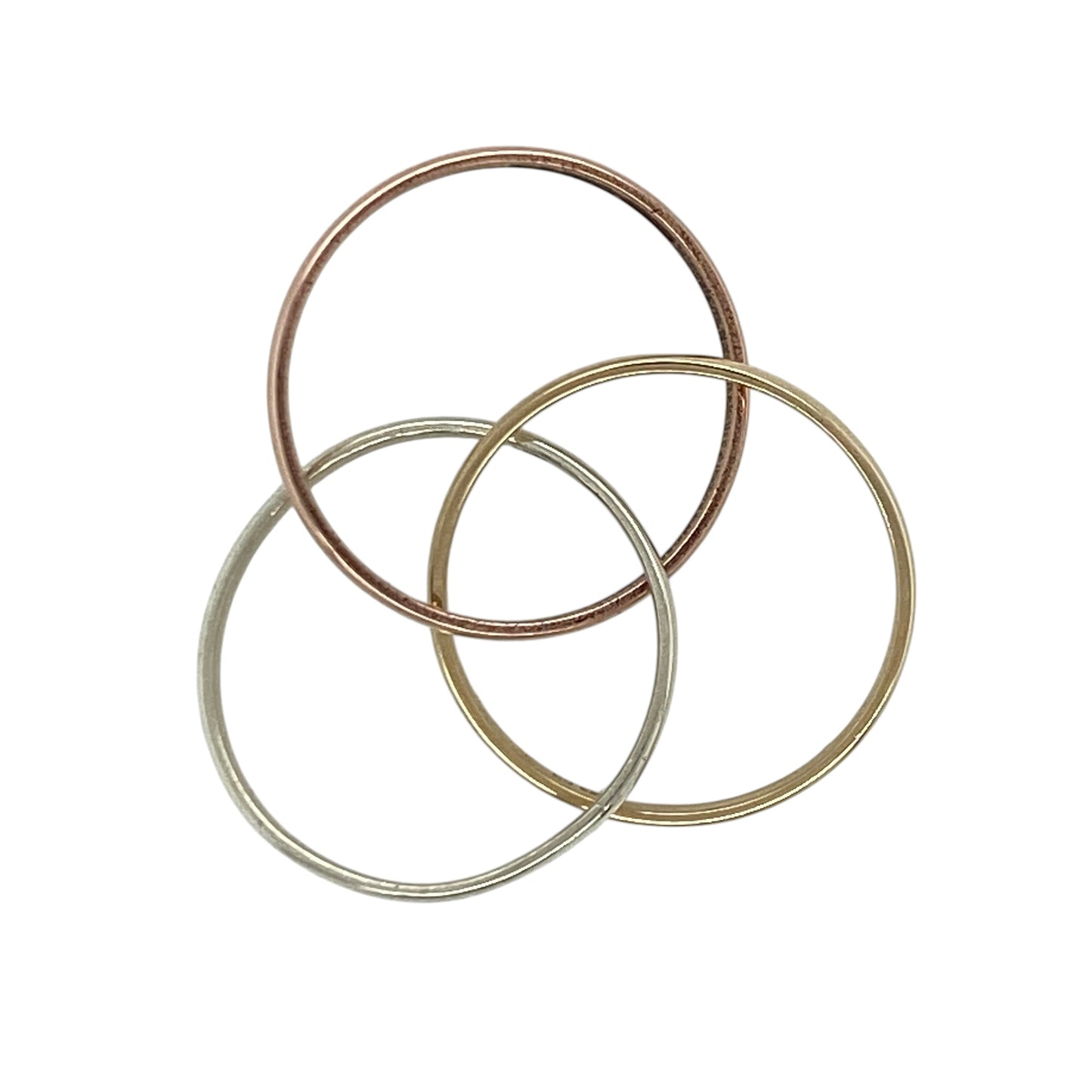 9ct Gold Three Band Ring
