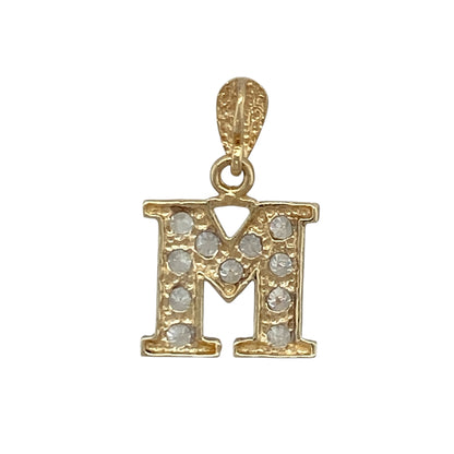 Add a personal touch of sparkle to your jewellery collection with this pre-owned 9ct yellow and white gold cubic zirconia initial ‘M’ pendant, featuring elegant two-tone styling and timeless everyday appeal—perfect for gifting, personal wear, or meaningful jewellery collections.

Design: The pendant features the letter ‘M’ in a stylish two-tone design, accented with sparkling cubic zirconia stones that create a refined and eye-catching finish.