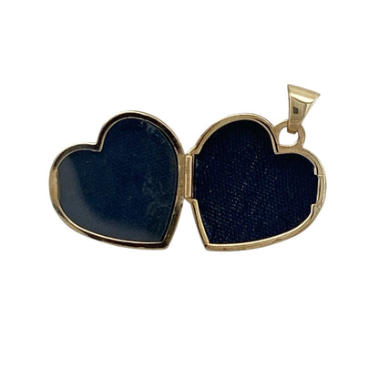 9ct Gold & Mother of Pearl Heart Locket