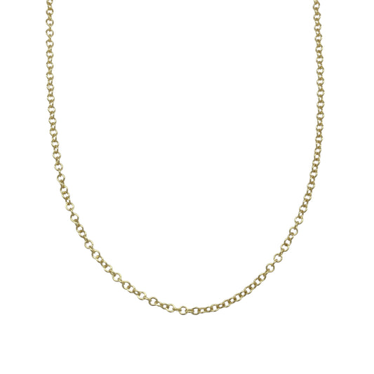 9ct Gold 16" Belcher Chain