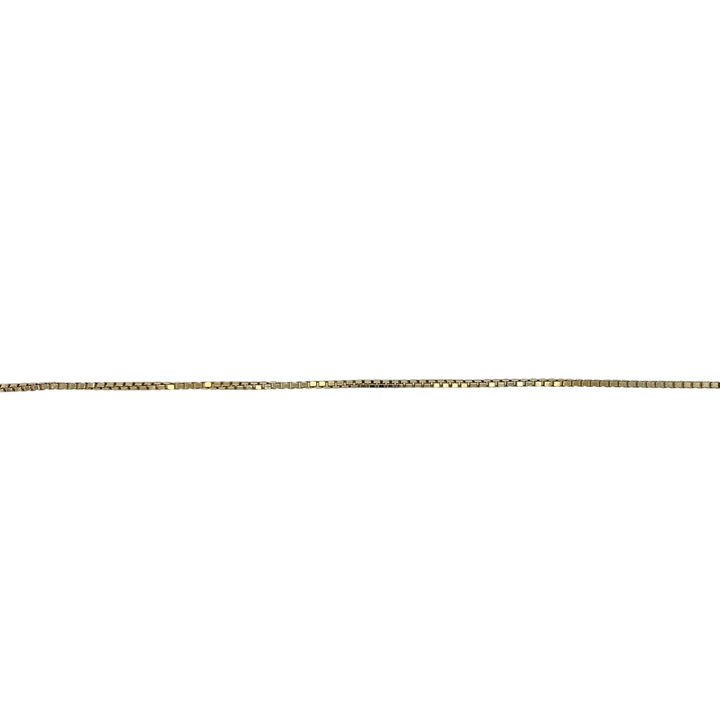 9ct Gold 20" Box Chain