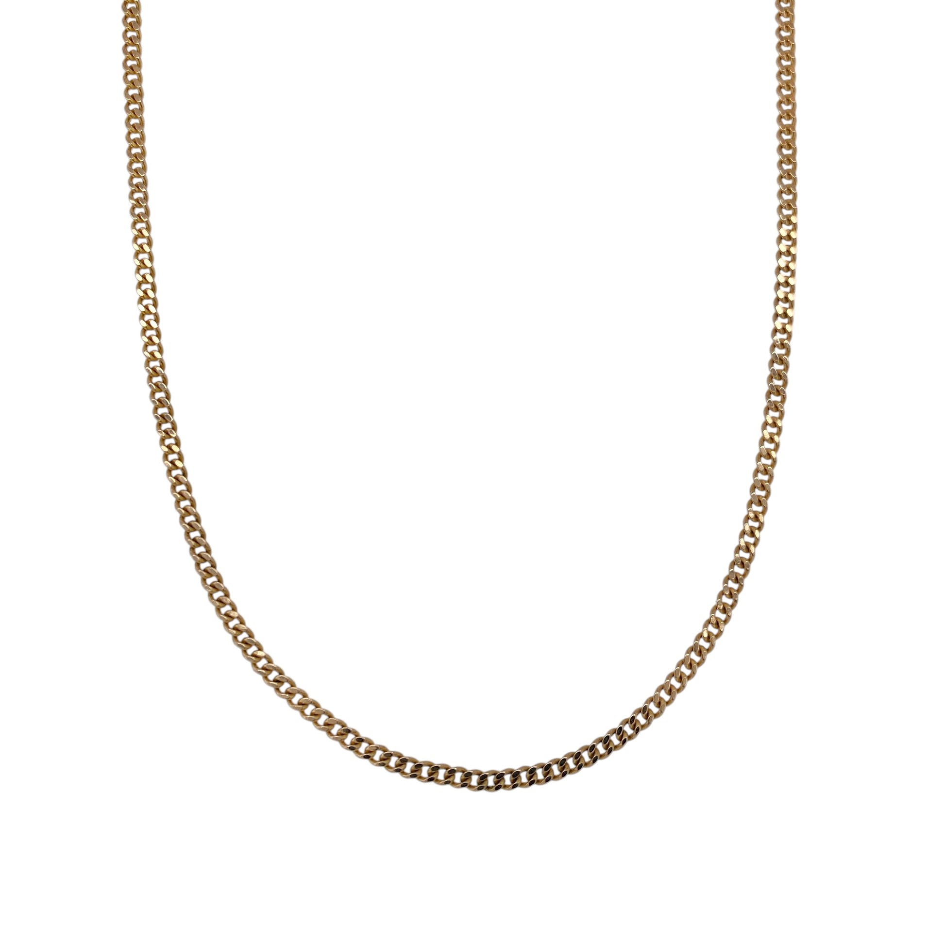 9ct Gold 20" Curb Chain
