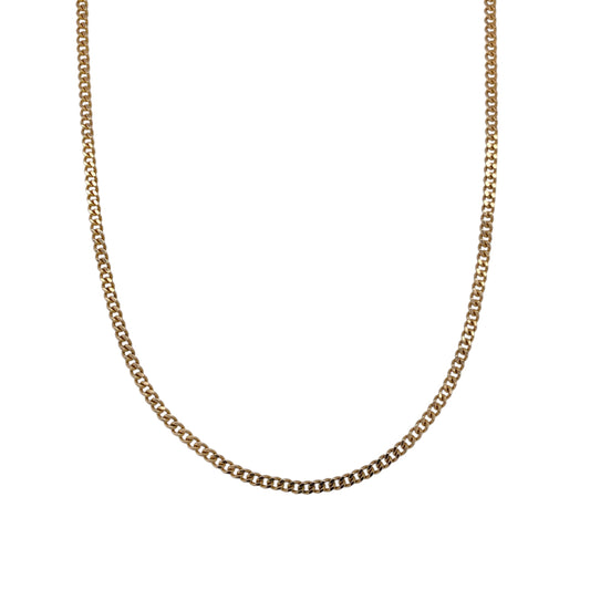 9ct Gold 20" Curb Chain