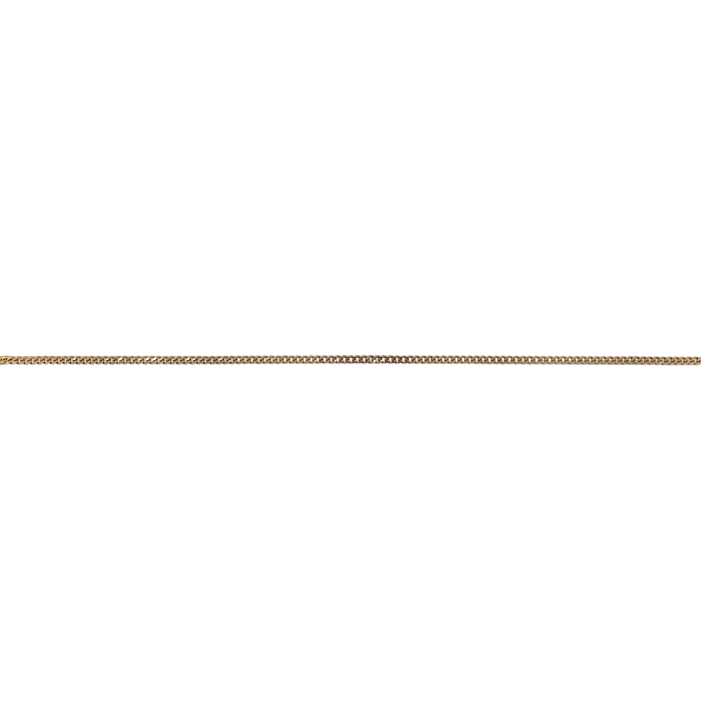 9ct Gold 20" Curb Chain