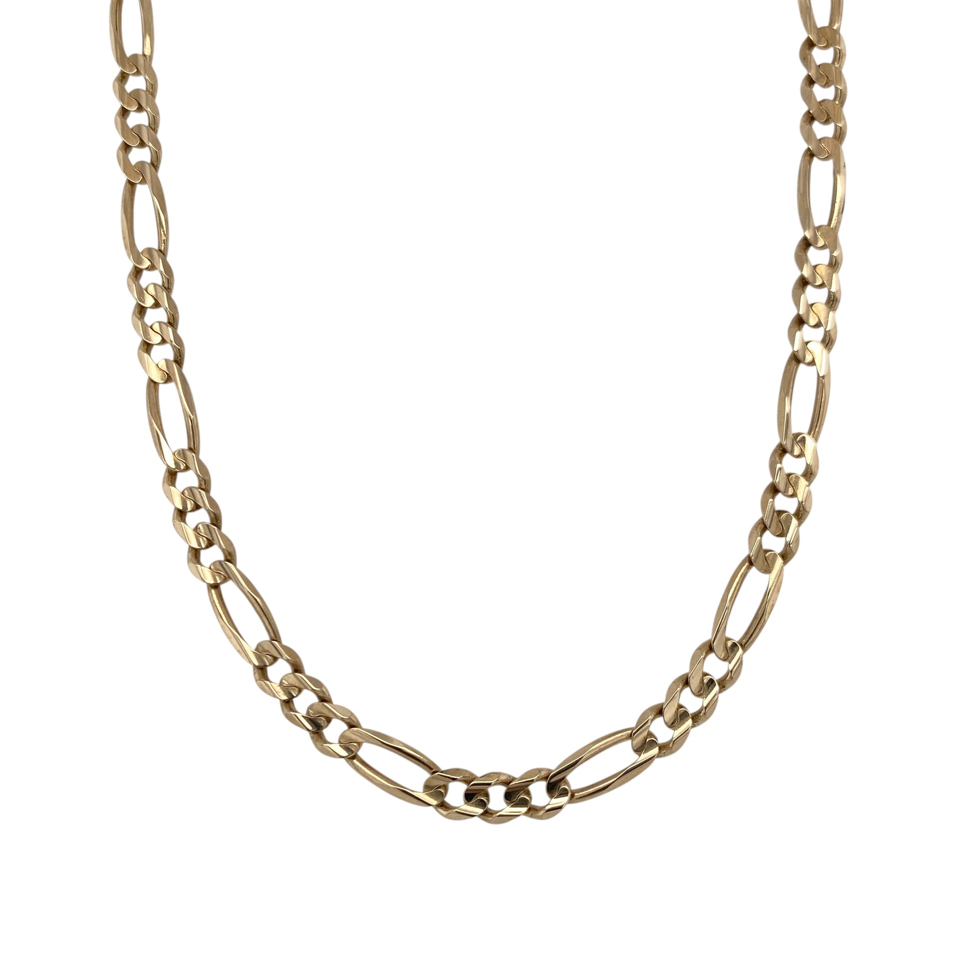 9ct Gold 24" Figaro Chain