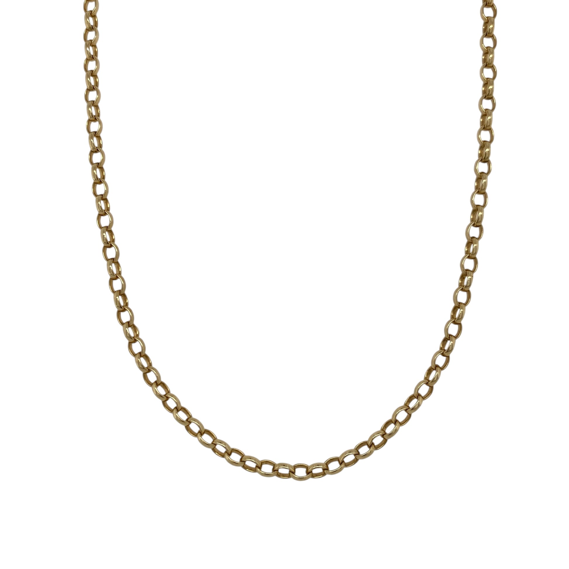 9ct Gold 24" Belcher Chain