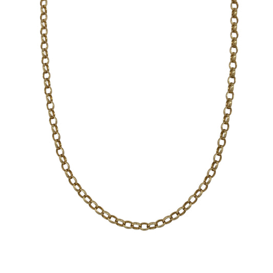 9ct Gold 24" Belcher Chain