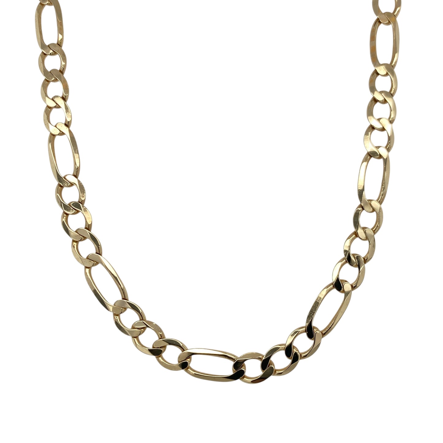 9ct Gold 26" Figaro Chain