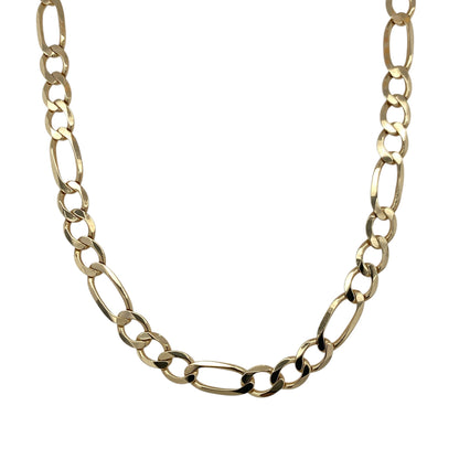9ct Gold 26" Figaro Chain