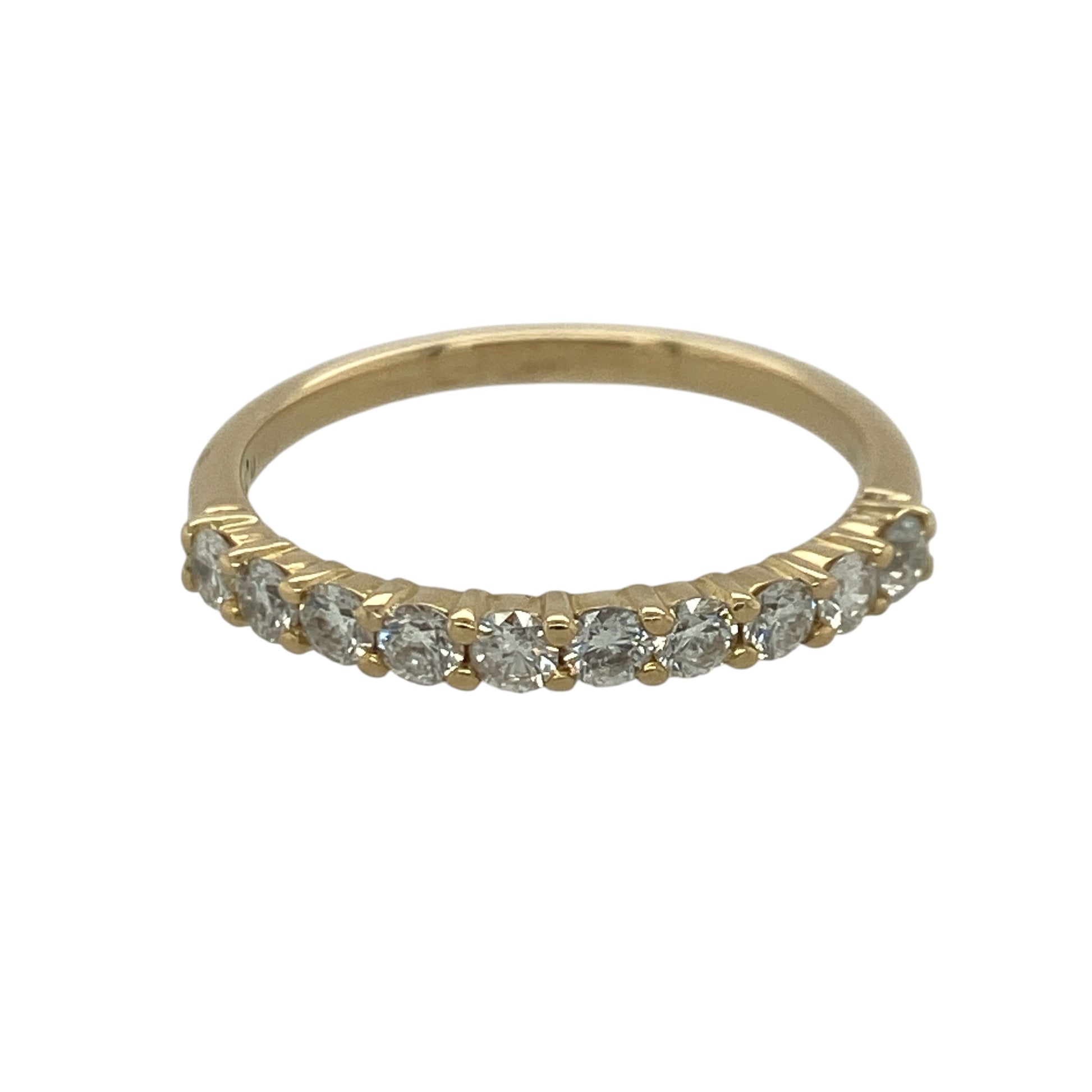 18ct Gold & Diamond Band Ring
