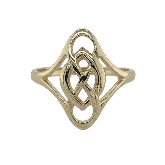 9ct Gold Celtic Knot Ring