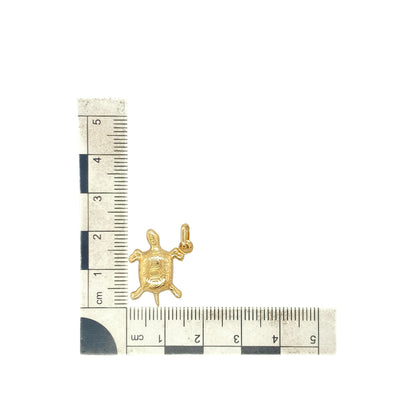 9ct Gold Turtle Pendant