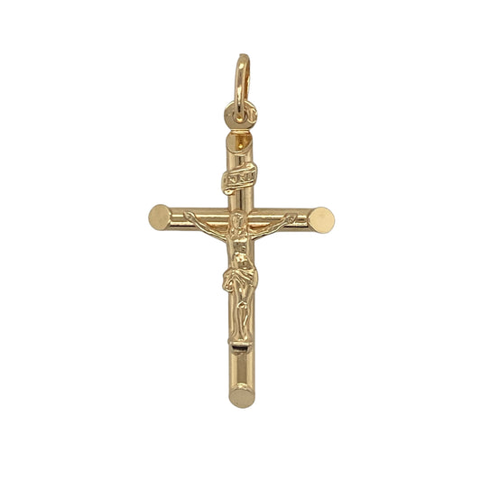 9ct Gold Crucifix Pendant