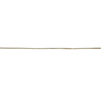 9ct Gold 16" Box Chain