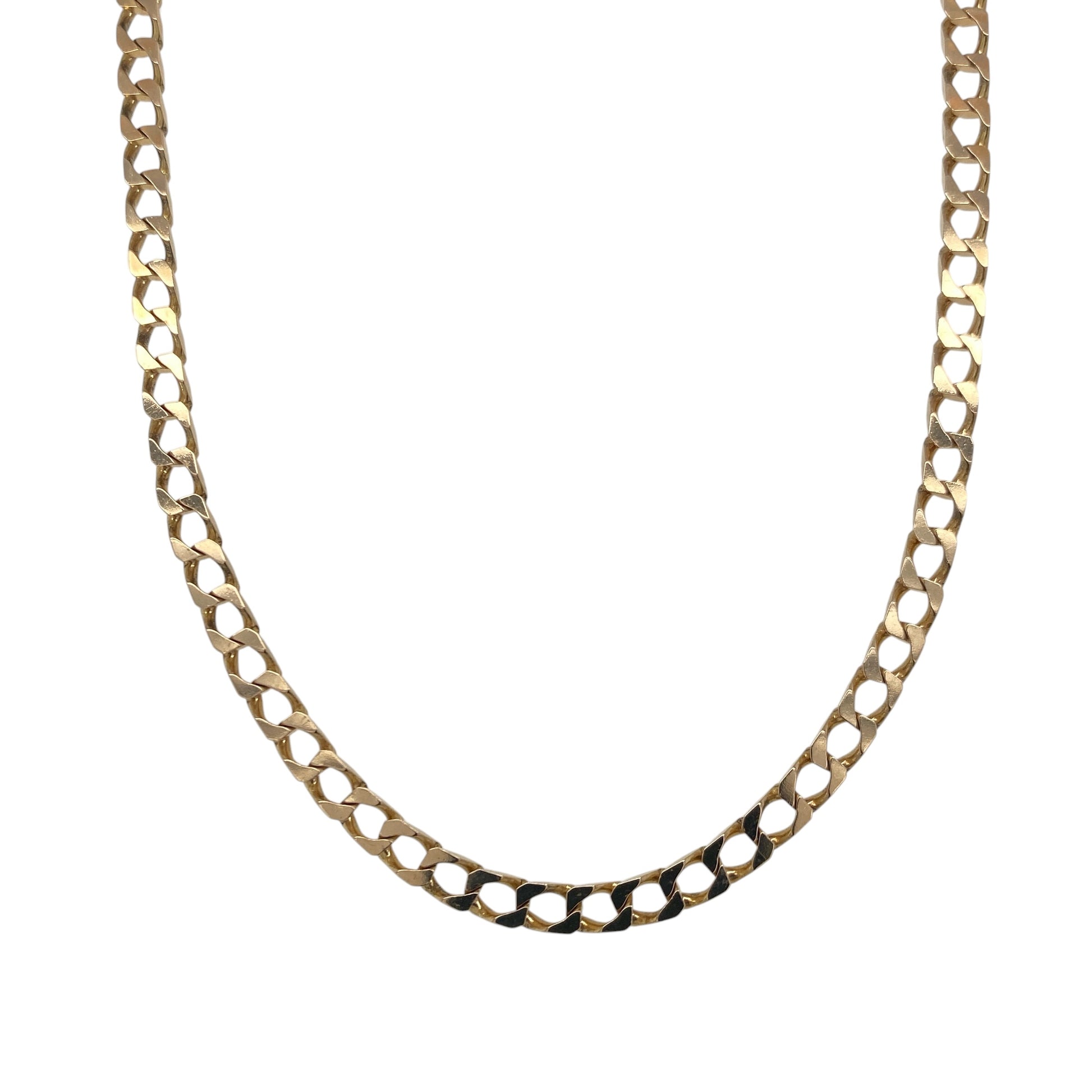 9ct Gold 19" Curb Chain