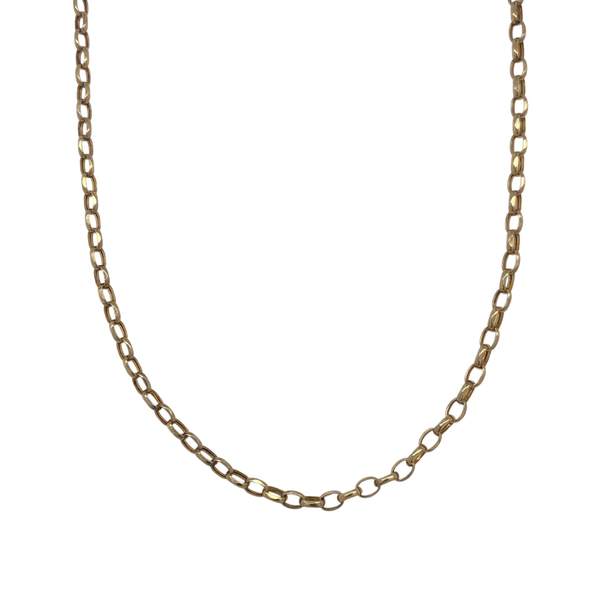 9ct Gold 20" Belcher Chain