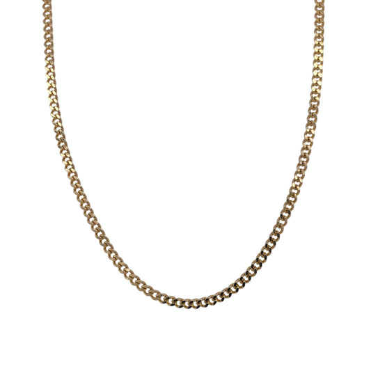 9ct Gold 20" Curb Chain