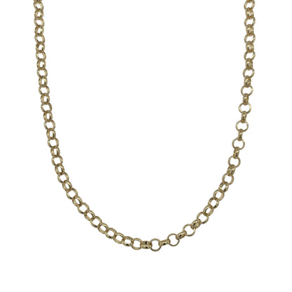 9ct Gold 22" Belcher Chain