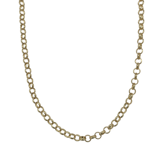 9ct Gold 22" Belcher Chain