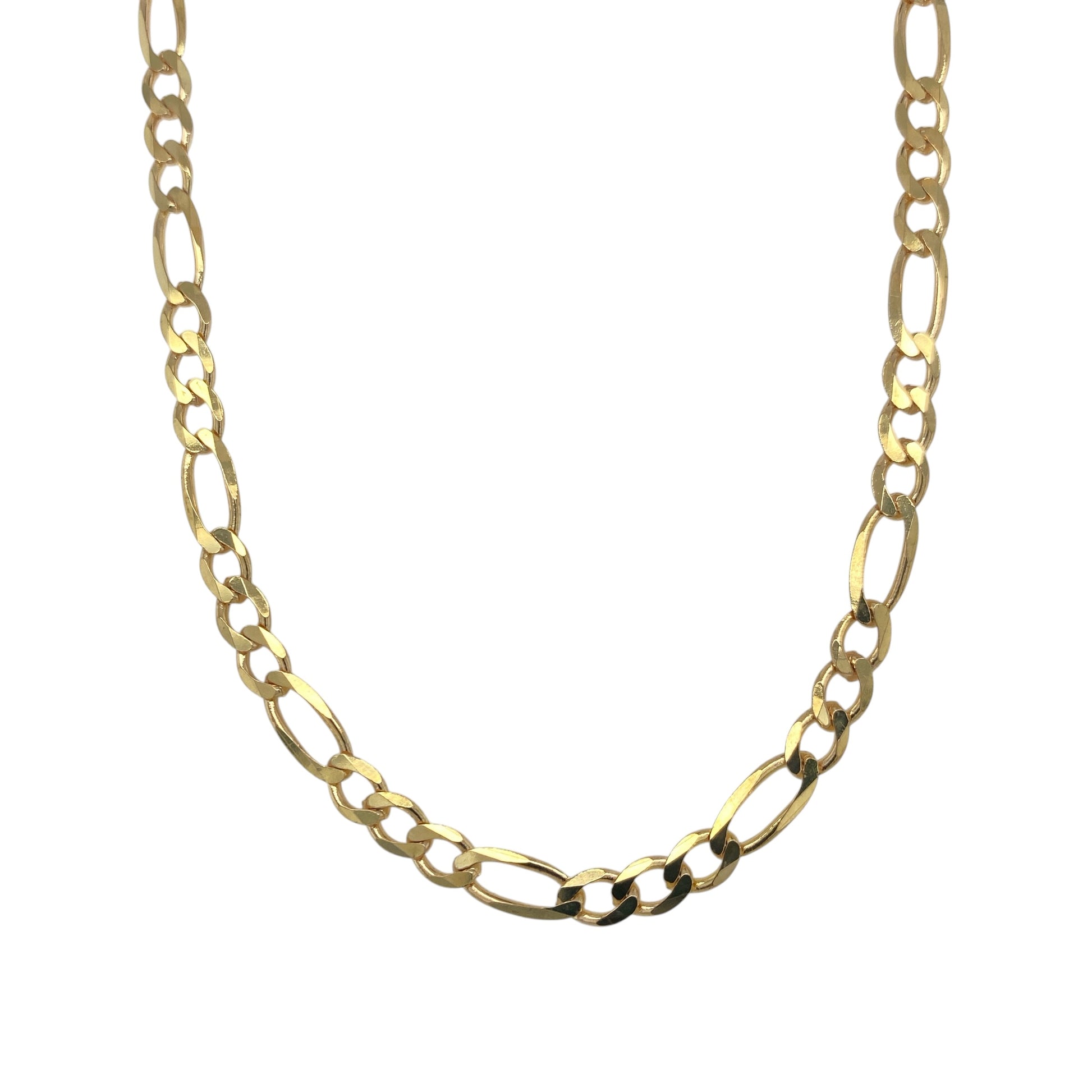 9ct Gold 24" Figaro Chain