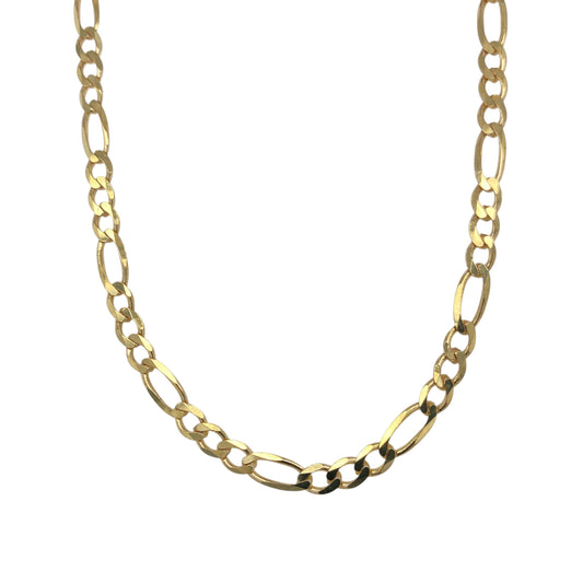 9ct Gold 24" Figaro Chain