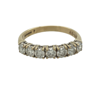 9ct Gold & Diamond Band Ring