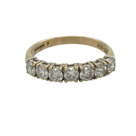 9ct Gold & Diamond Band Ring