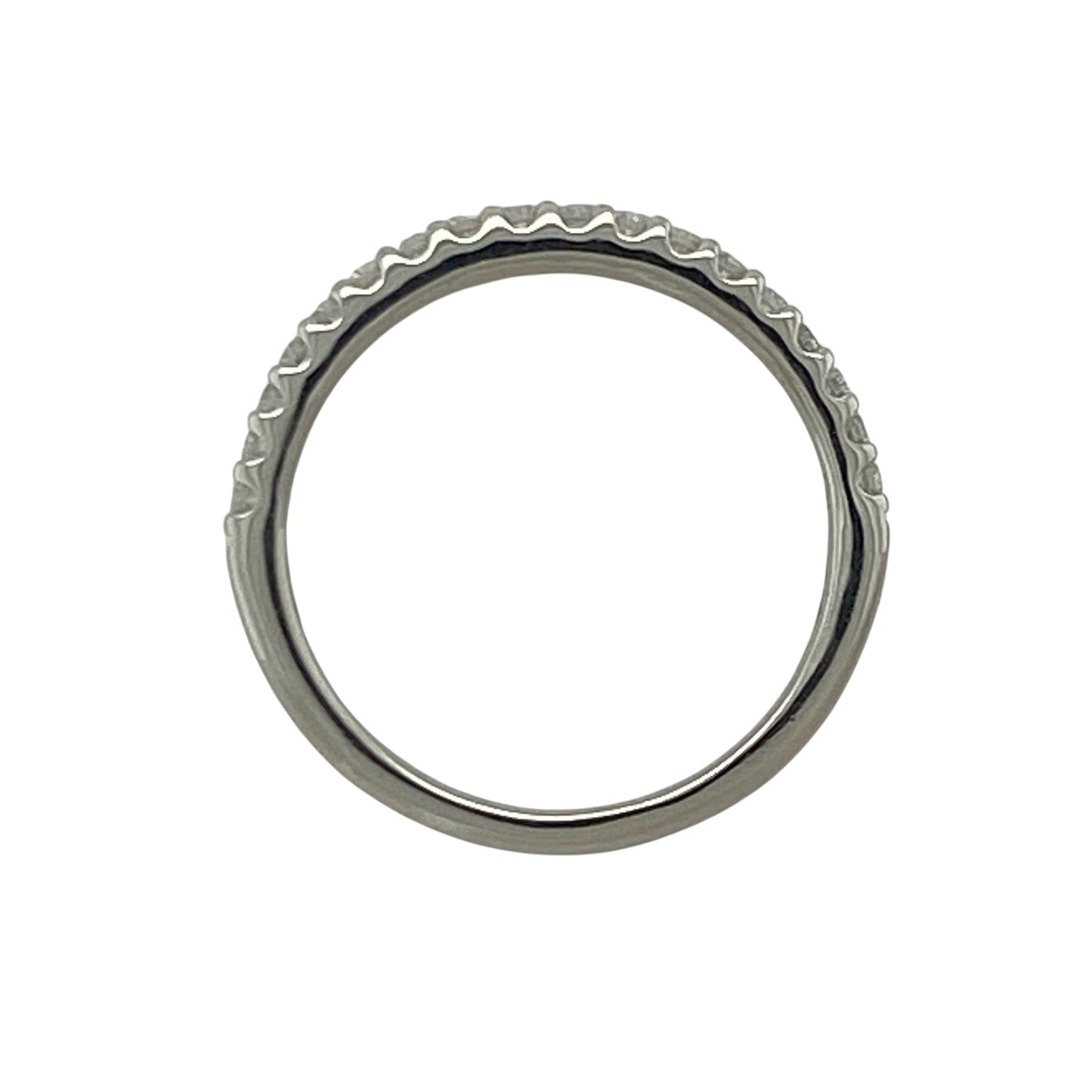 Platinum & Diamond Set Band Ring