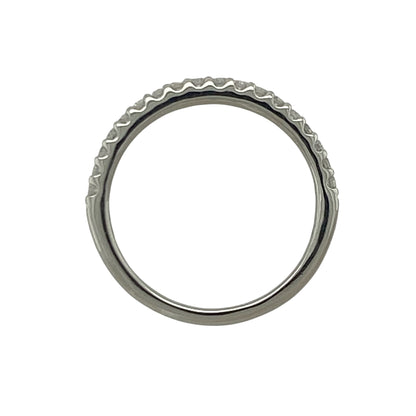 Platinum & Diamond Set Band Ring