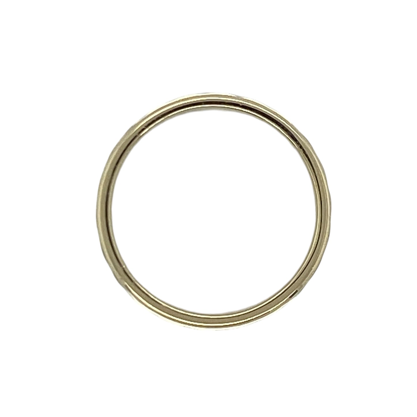 9ct Gold Patterned Band Ring