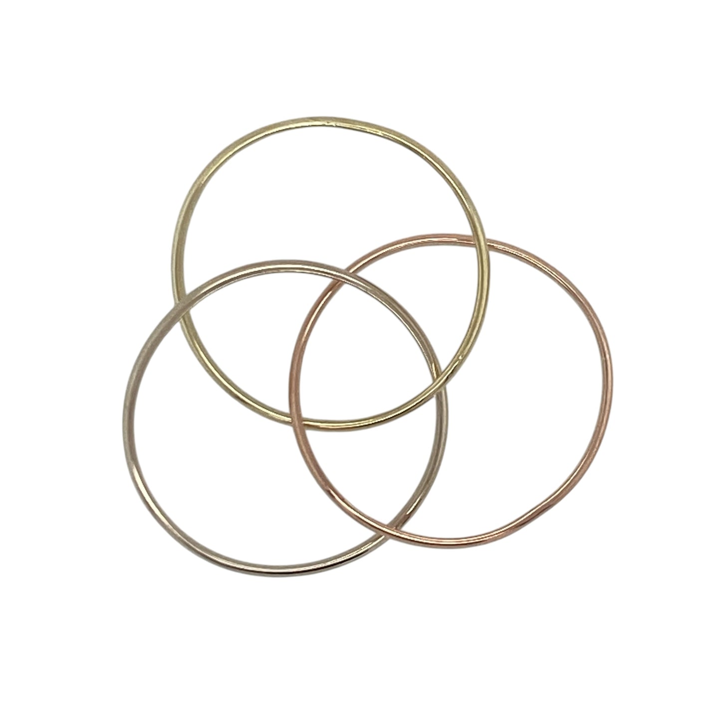 9ct Gold Three Band Ring