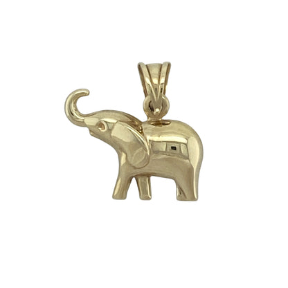 Add a touch of charm and meaningful symbolism to your jewellery collection with this pre-owned 9ct yellow gold elephant pendant, featuring a delightful animal-inspired design with timeless everyday appeal—perfect for gifting, collectors, or animal lovers.

Design: The pendant is crafted in the shape of an elephant, creating a distinctive and endearing design that celebrates one of the world's most admired animals. Its detailed styling gives the piece character while maintaining a classic and wearable look.
