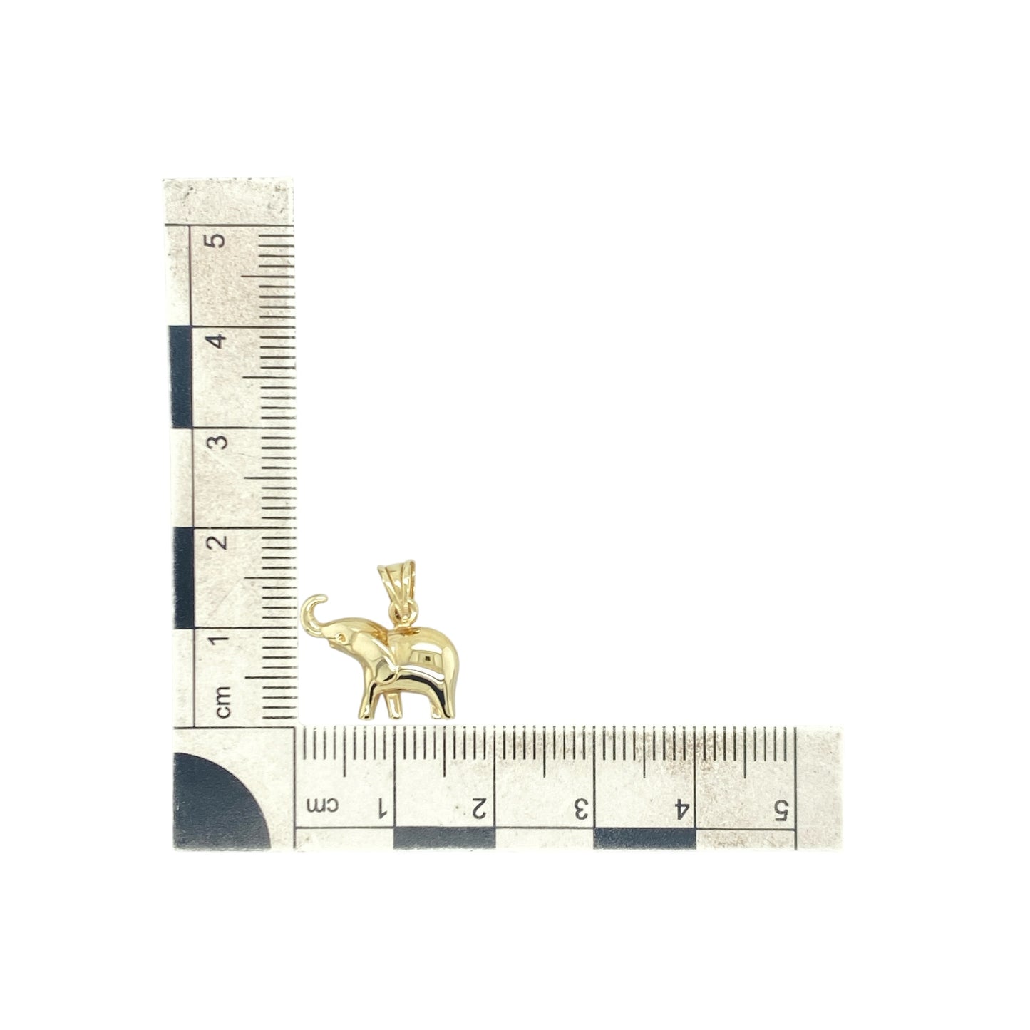 9ct Gold Elephant Pendant