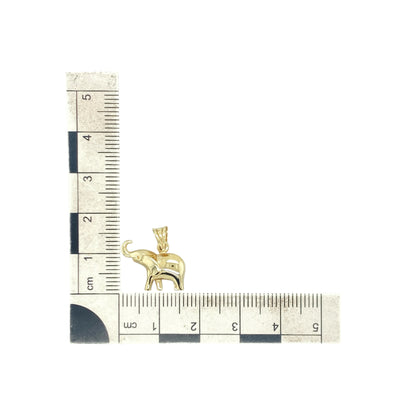 9ct Gold Elephant Pendant