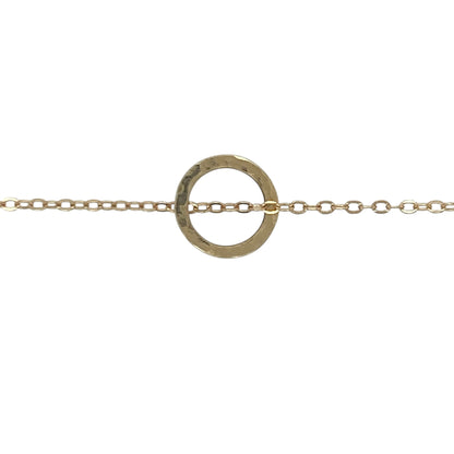 Add timeless simplicity and contemporary elegance to your jewellery collection with this pre-owned 14ct yellow gold circle pendant necklace, featuring a minimalist design with versatile everyday appeal—perfect for gifting, layering, or effortless daily wear.

Design: The necklace features a polished circular pendant measuring approximately 9mm in diameter, creating a clean and elegant focal point. Suspended from a delicate 16-inch trace chain, the simple geometric design offers a timeless and modern look.