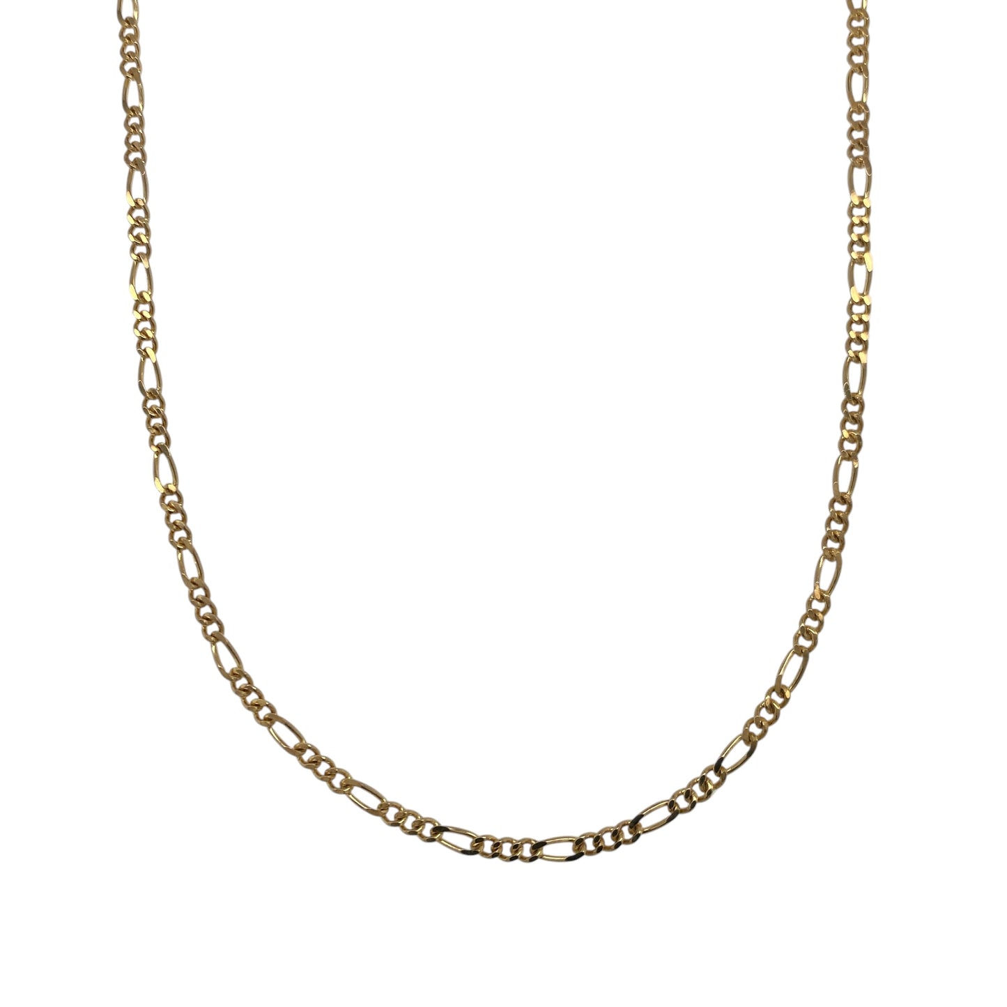 9ct Gold 18" Figaro Chain
