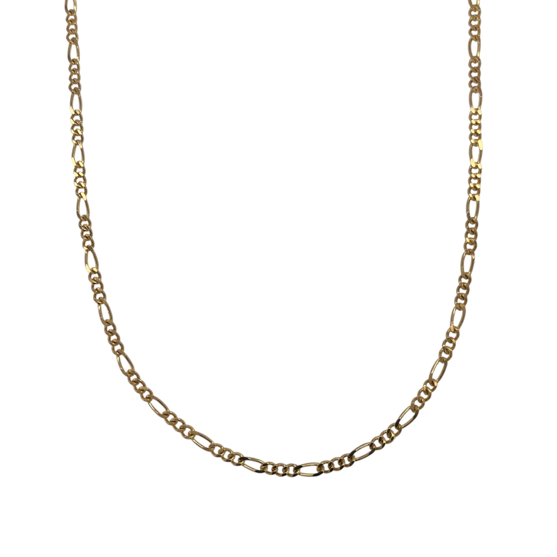 9ct Gold 18" Figaro Chain