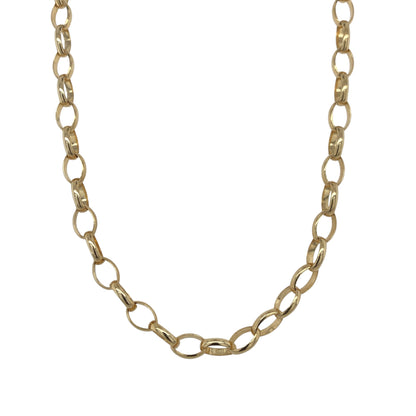 9ct Gold 18" Belcher Chain