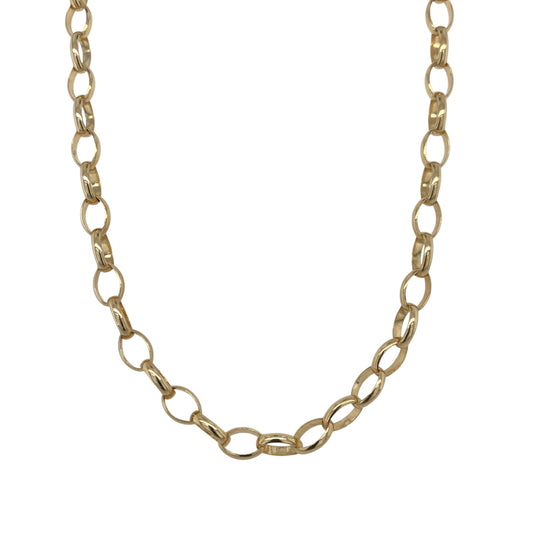 9ct Gold 18" Belcher Chain