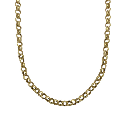 9ct Gold 18" Belcher Chain