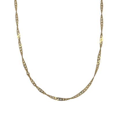 9ct Gold 18" Singapore Chain