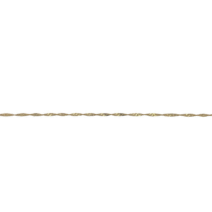 9ct Gold 18" Singapore Chain