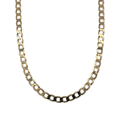 9ct Gold 18" Curb Chain