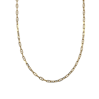 9ct Gold 19" Anchor Chain