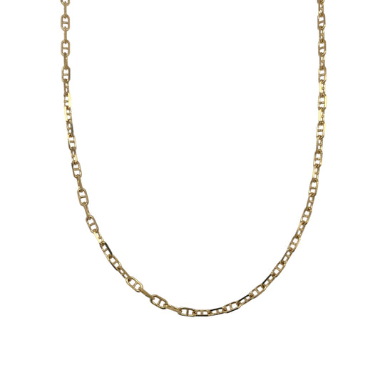 9ct Gold 19" Anchor Chain