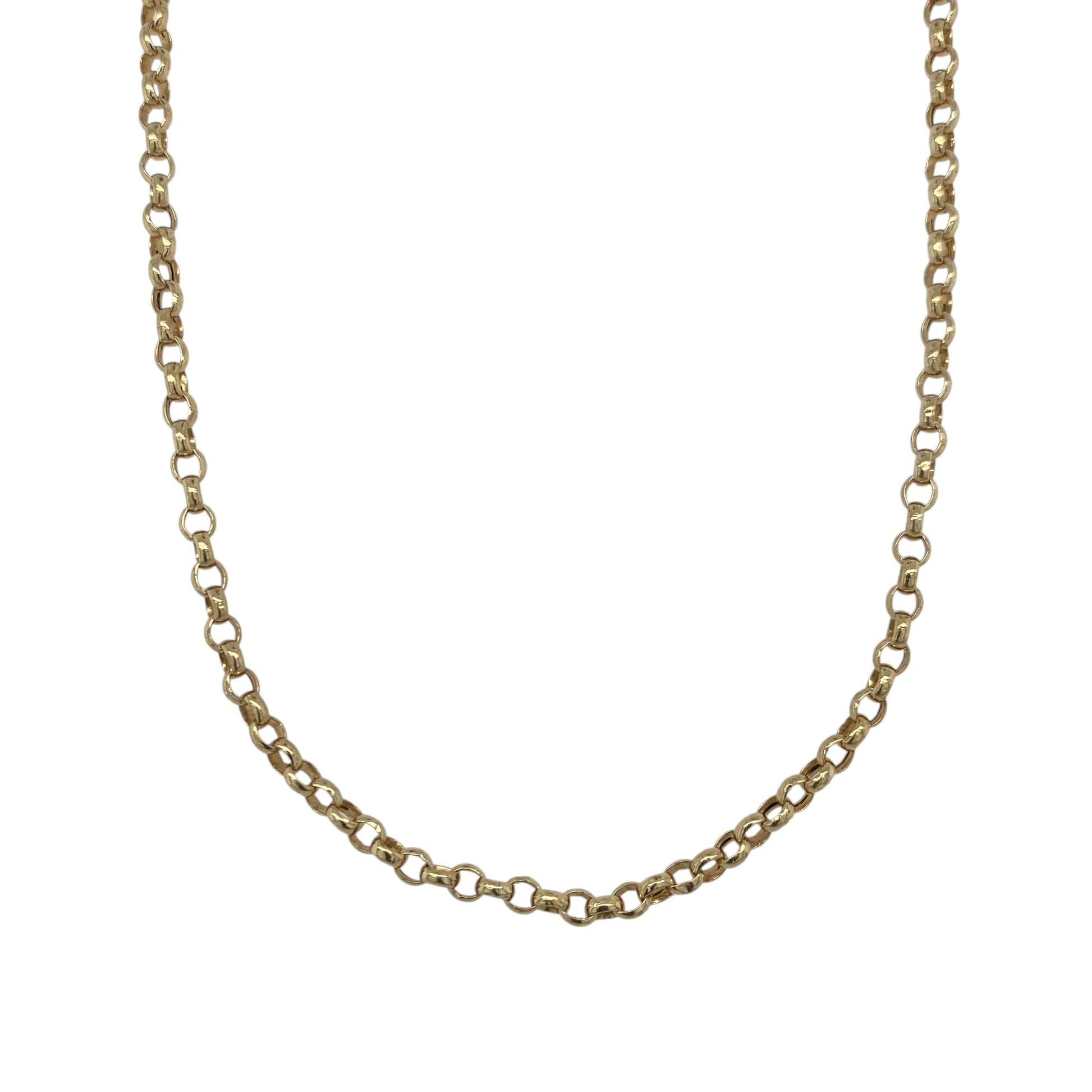 9ct Gold 22" Belcher Chain